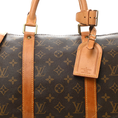 Louis Vuitton Monogram Keepall Bandouliere 50 8 of 17