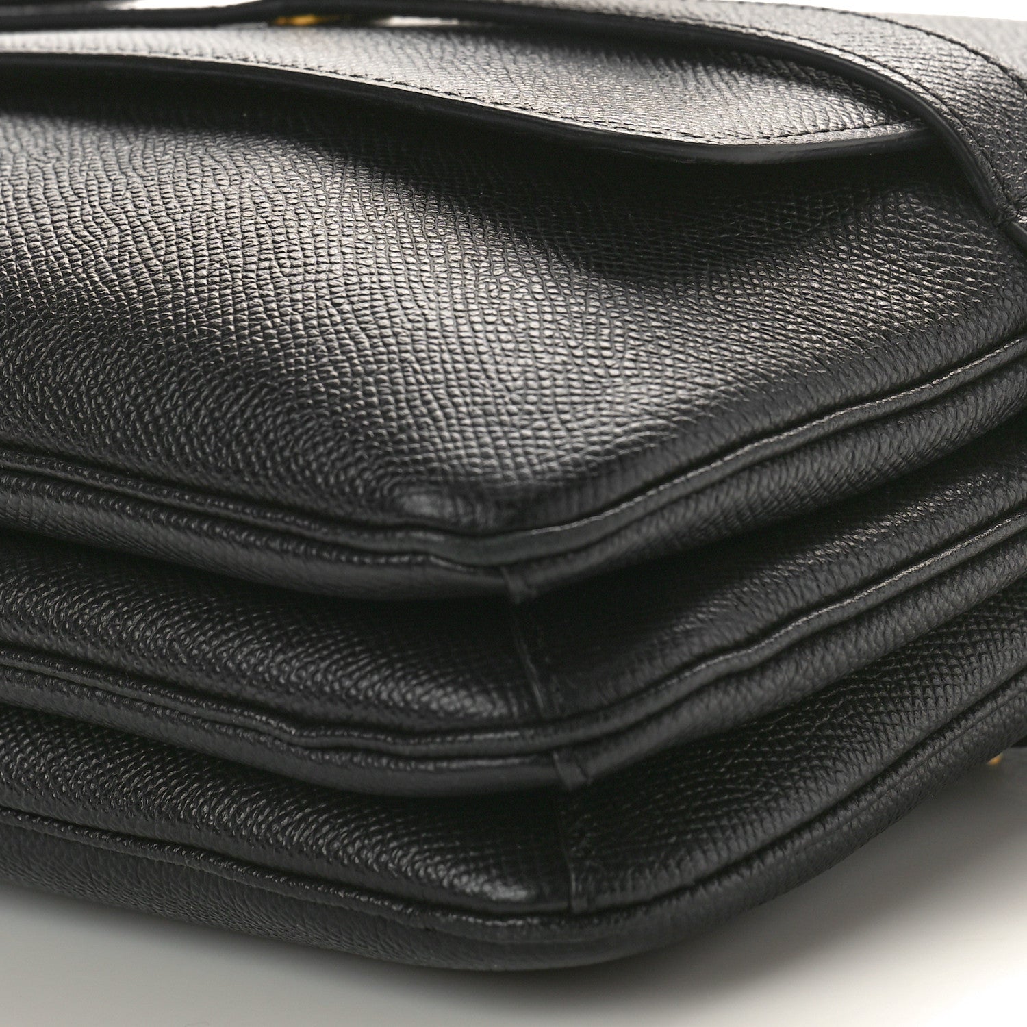 Mulberry Small Classic Grain Calfskin Belted Bayswater Satchel Black 10 of 11