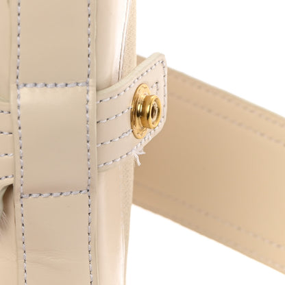 Valentino Garavani Calfskin One Stud Beatle 45mm Boots 37 Light Ivory 10 of 13