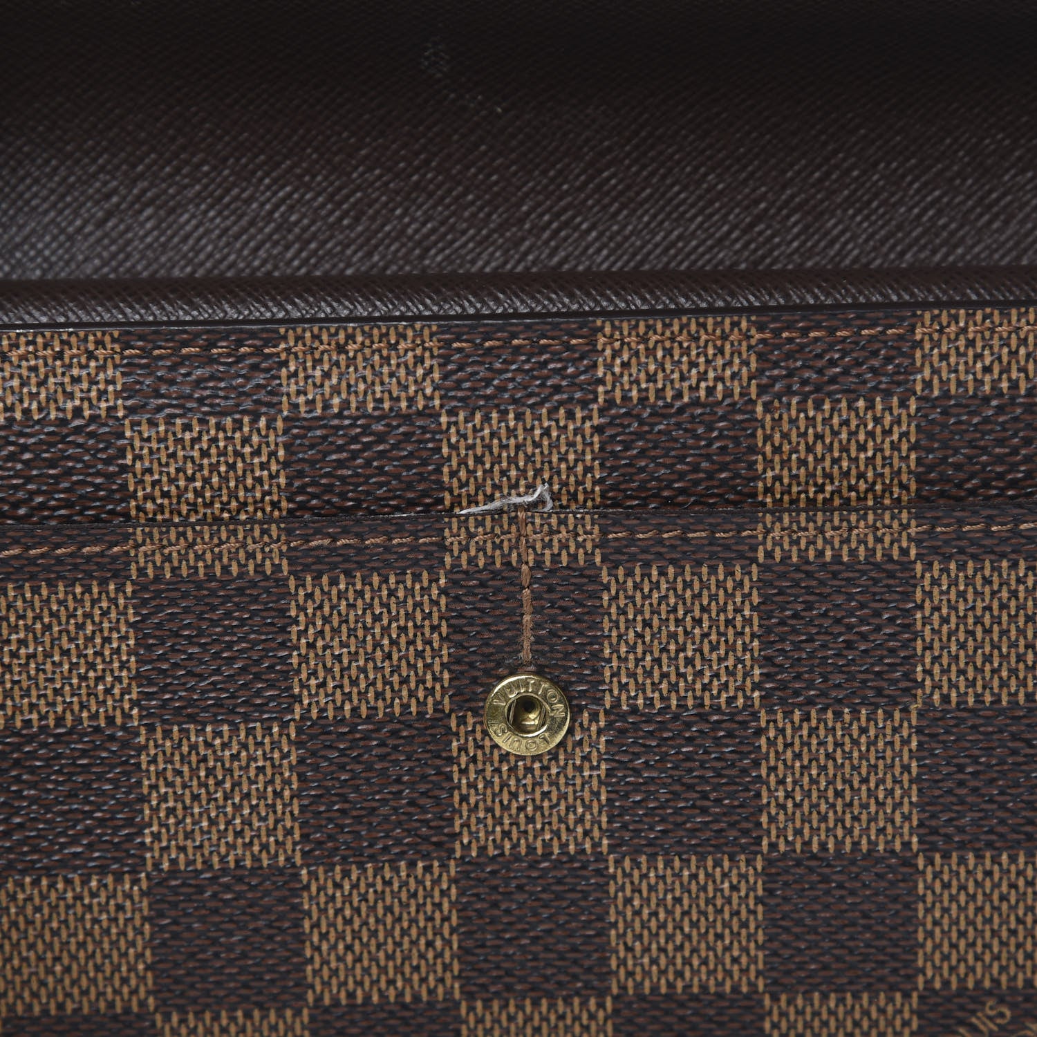 Louis Vuitton Damier Ebene Porte Tresor International Wallet 11 of 14