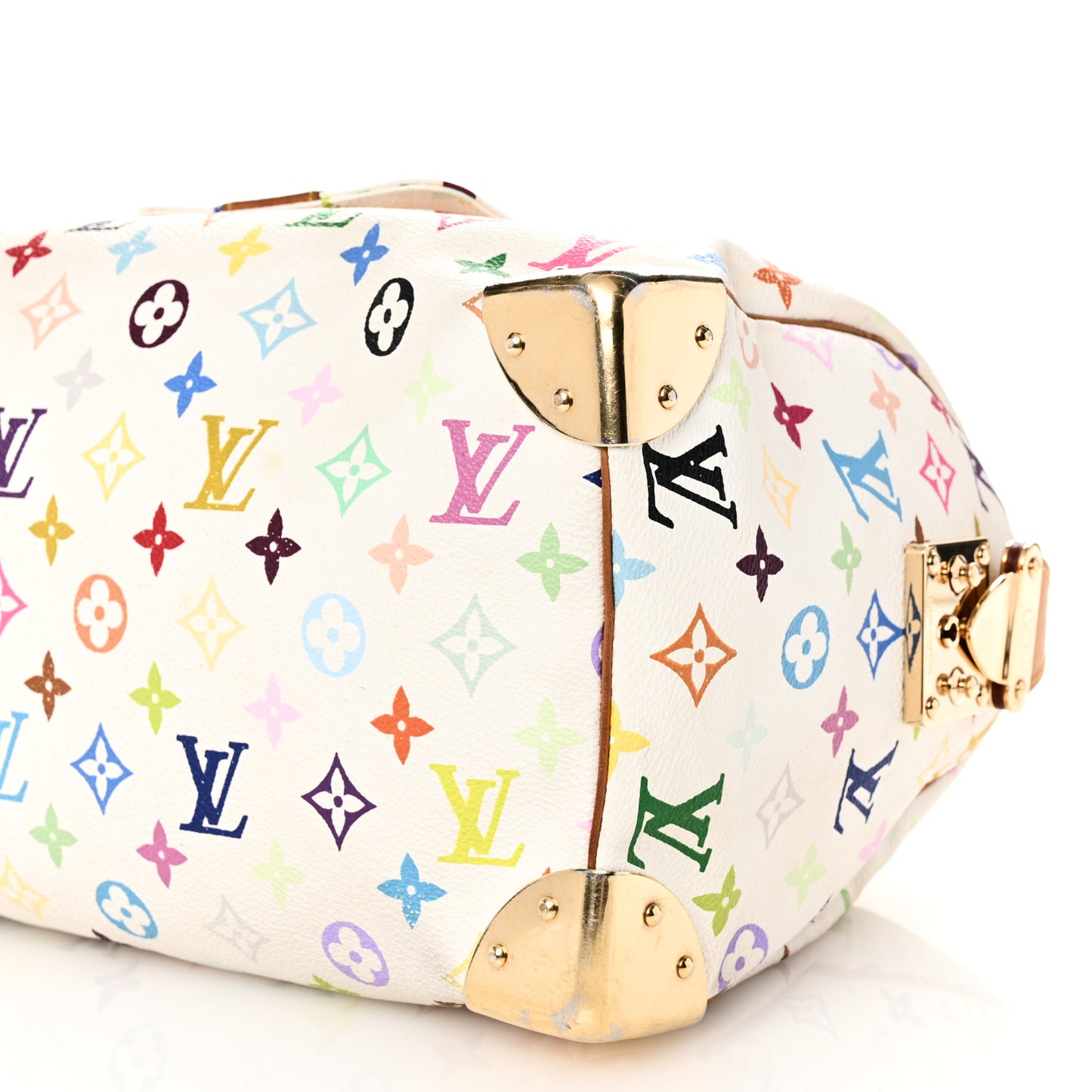 Monogram Multicolor Speedy 30 White