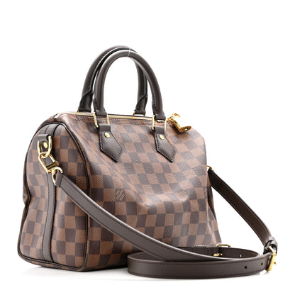 Louis Vuitton Damier Ebene Speedy Bandouliere 25 3 of 11
