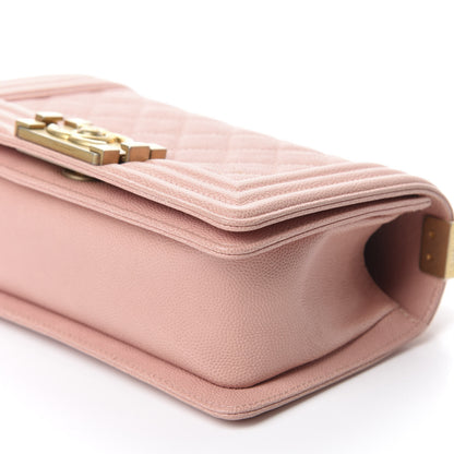 Chanel Caviar Quilted Small Boy Flap Light Pink 7 of 10