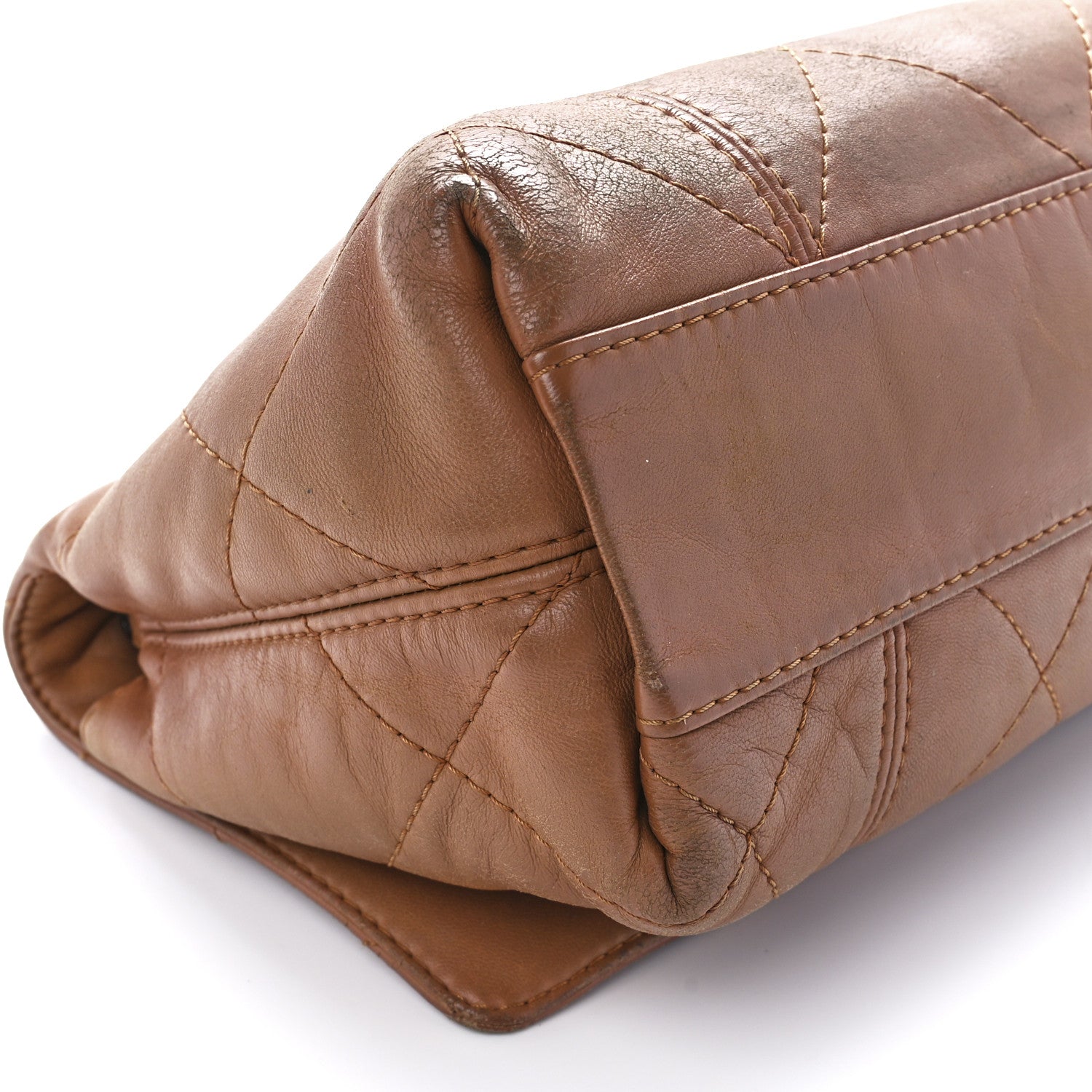 Chanel Lambskin Quilted Large Soft Touch Flap Beige 10 of 12
