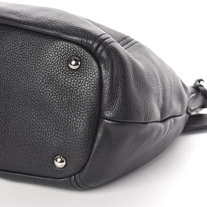 Prada Vitello Phenix Hobo Black 9 of 11