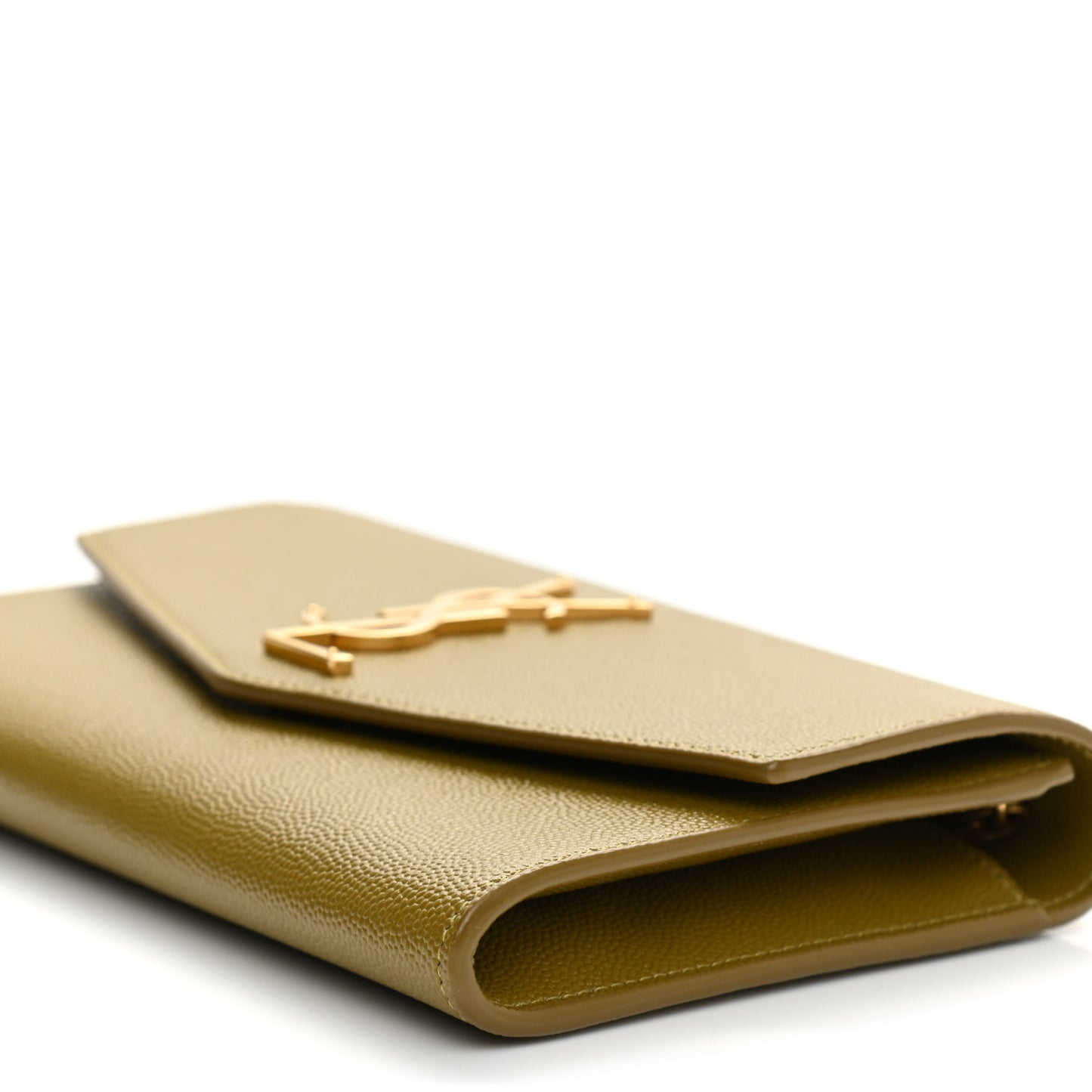 Grain De Poudre Monogram Uptown Chain Wallet Olive
