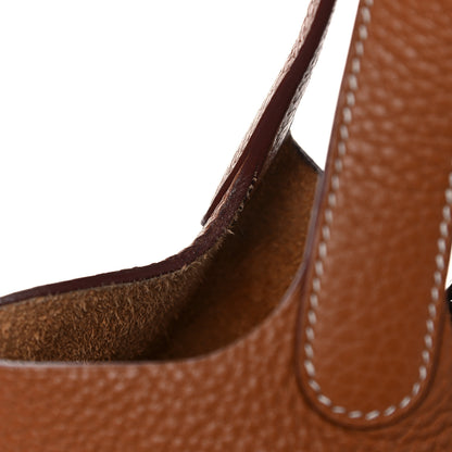 Hermes Taurillon Clemence Picotin Lock 18 PM Gold 10 of 11