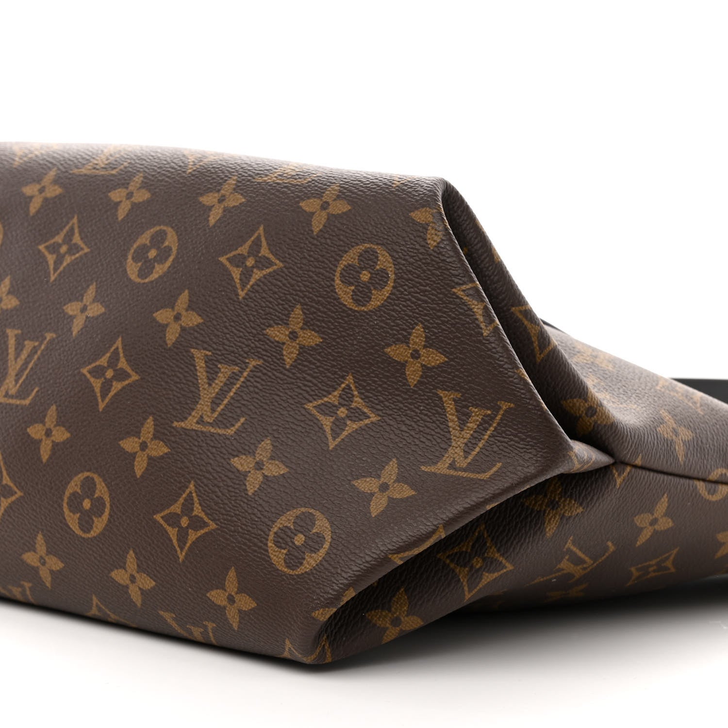 Louis Vuitton Monogram Flower Zipped Tote MM Black 10 of 10