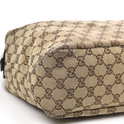 Gucci Monogram Medium Horsebit Chain Hobo Dark Brown 8 of 13