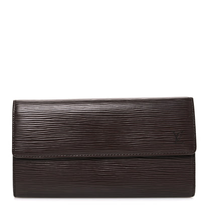 Louis Vuitton Epi Sarah Wallet Moka 1 of 7