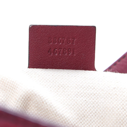 Gucci Soft Guccissima Medium Emily Shoulder Bag Classic Ruby 7 of 19