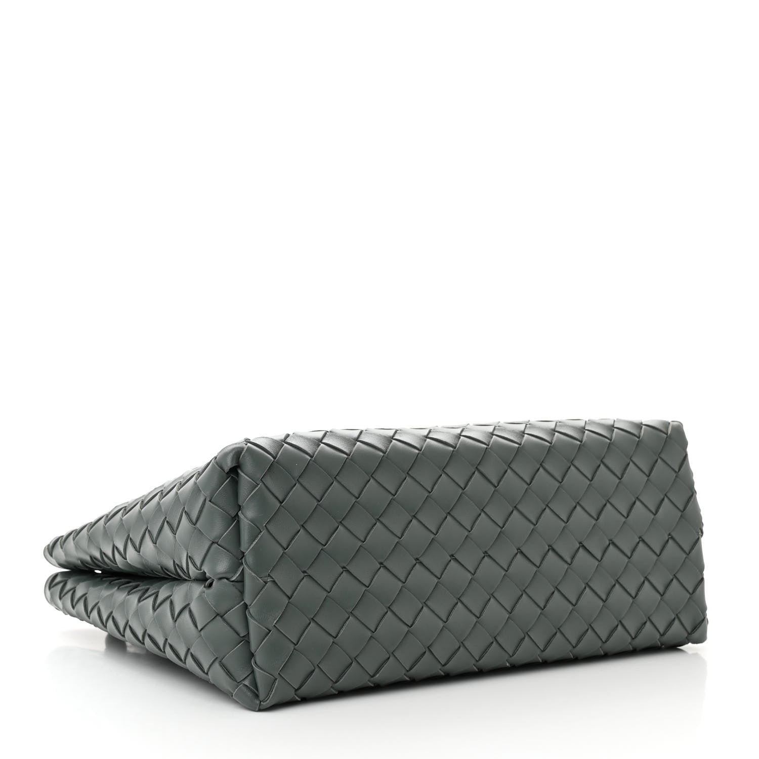 Bottega Veneta Nappa Intrecciato Medium Andiamo Shoulder Bag Slate 4 of 10