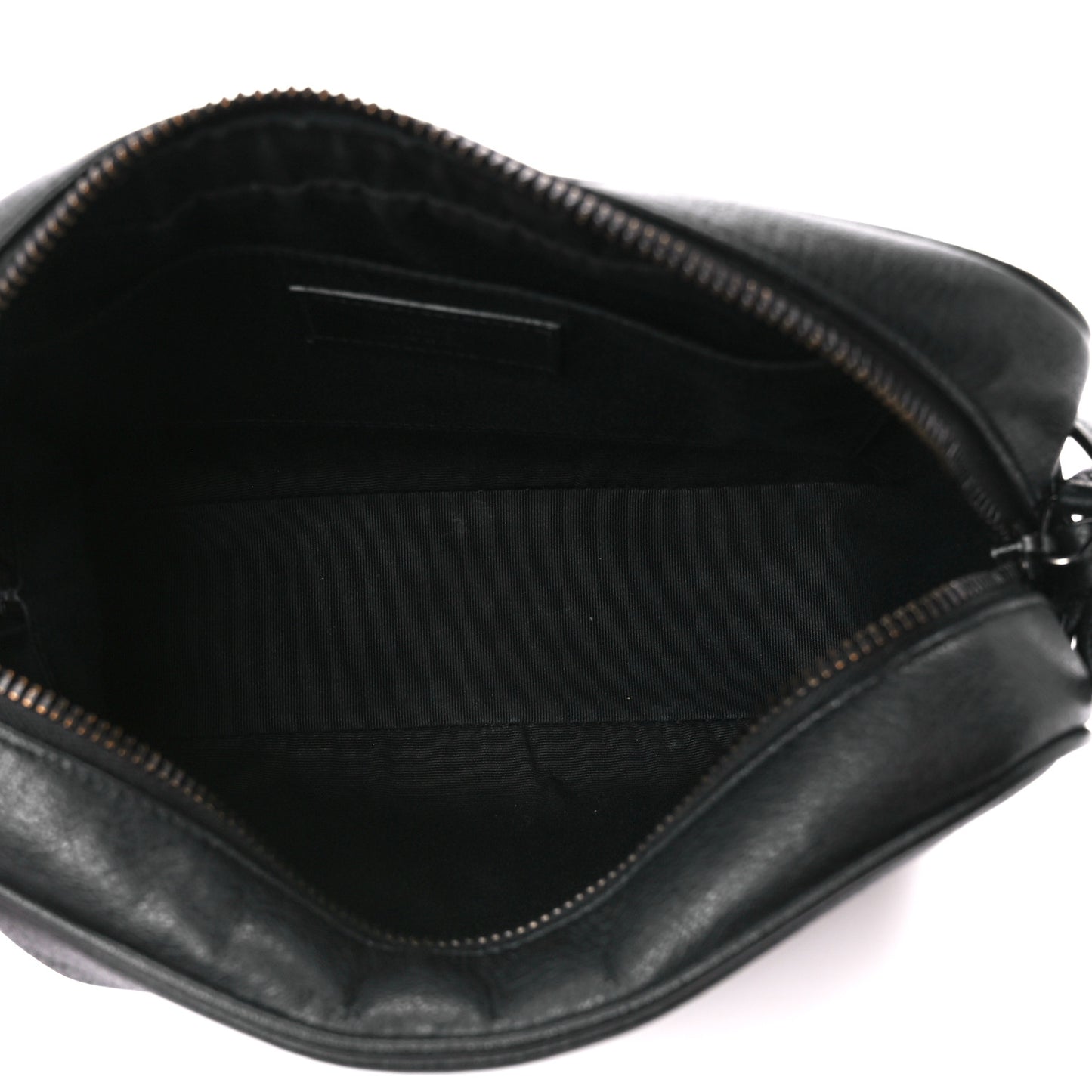Lambskin Monogram Lou Camera Bag Black
