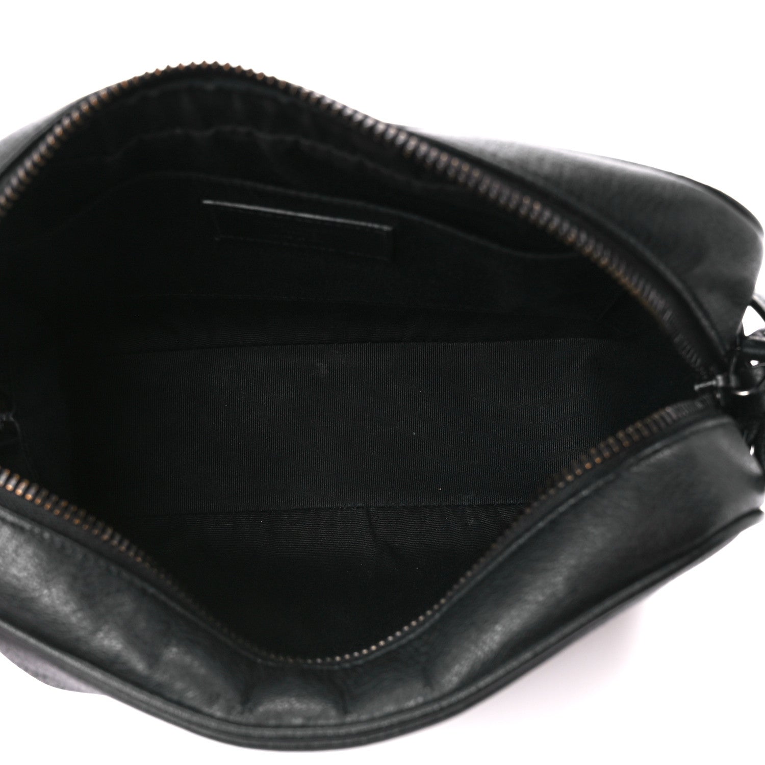 Saint Laurent Lambskin Monogram Lou Camera Bag Black 5 of 12