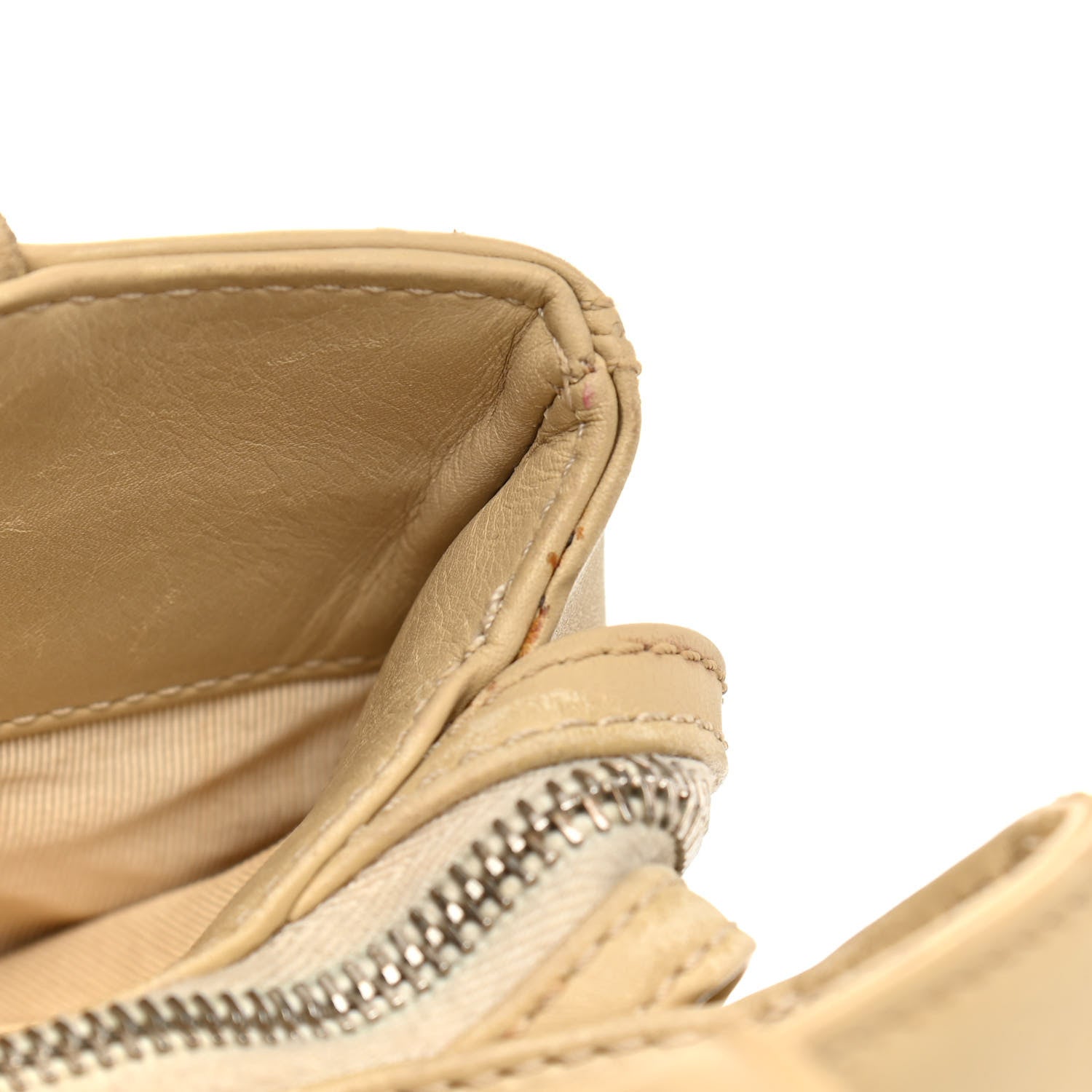 Chanel Lambskin Quilted CC Tote Beige 24 of 24