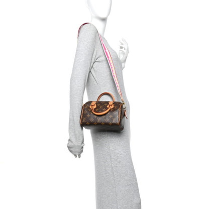 Louis Vuitton Monogram Speedy Bandouliere 20 Fuchsia 2 of 13