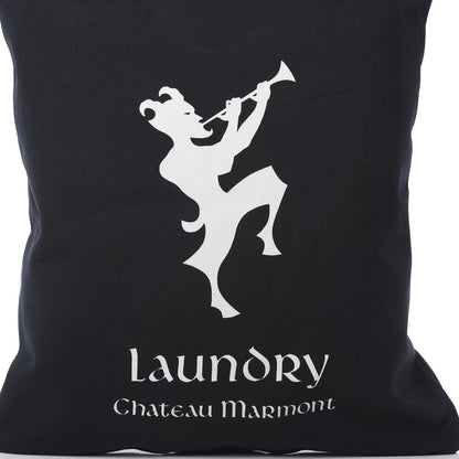 Gucci Canvas Chateau Marmont Drawstring Tote Black 8 of 11