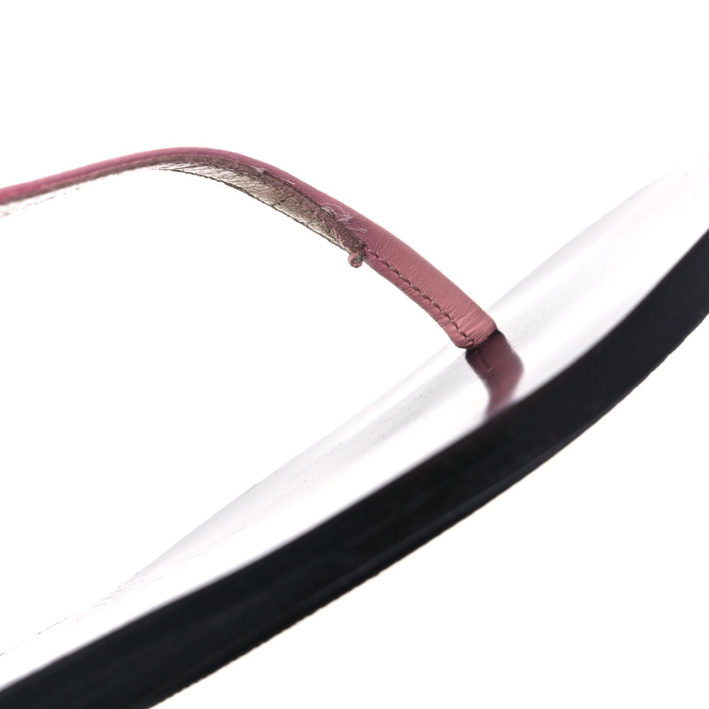 Calfskin GG Marmont Thong Sandals 36 Wild Rose