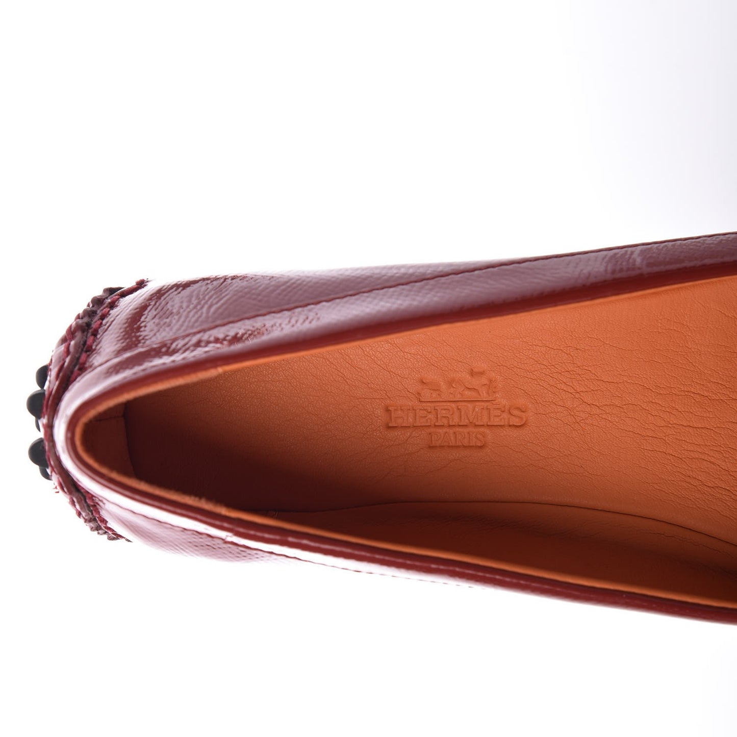 Patent Epsom Liberty Ballerina Flats 36 Cherry Tomato
