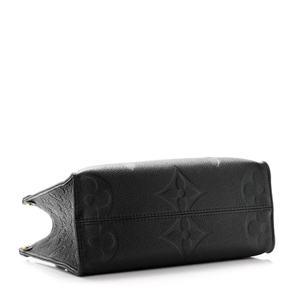 Louis Vuitton Empreinte Monogram Giant Onthego PM Black 4 of 10