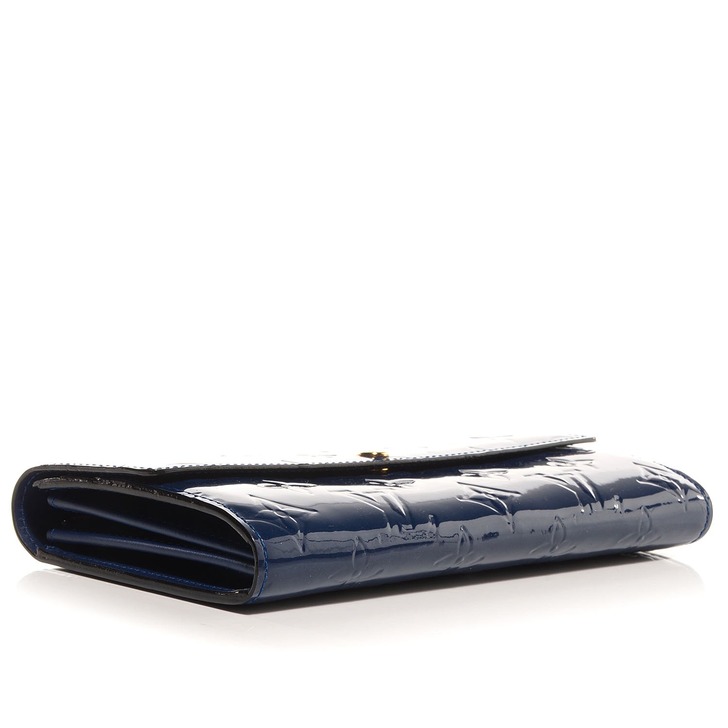 Louis Vuitton Vernis Sarah Wallet Grand Blue 4 of 8