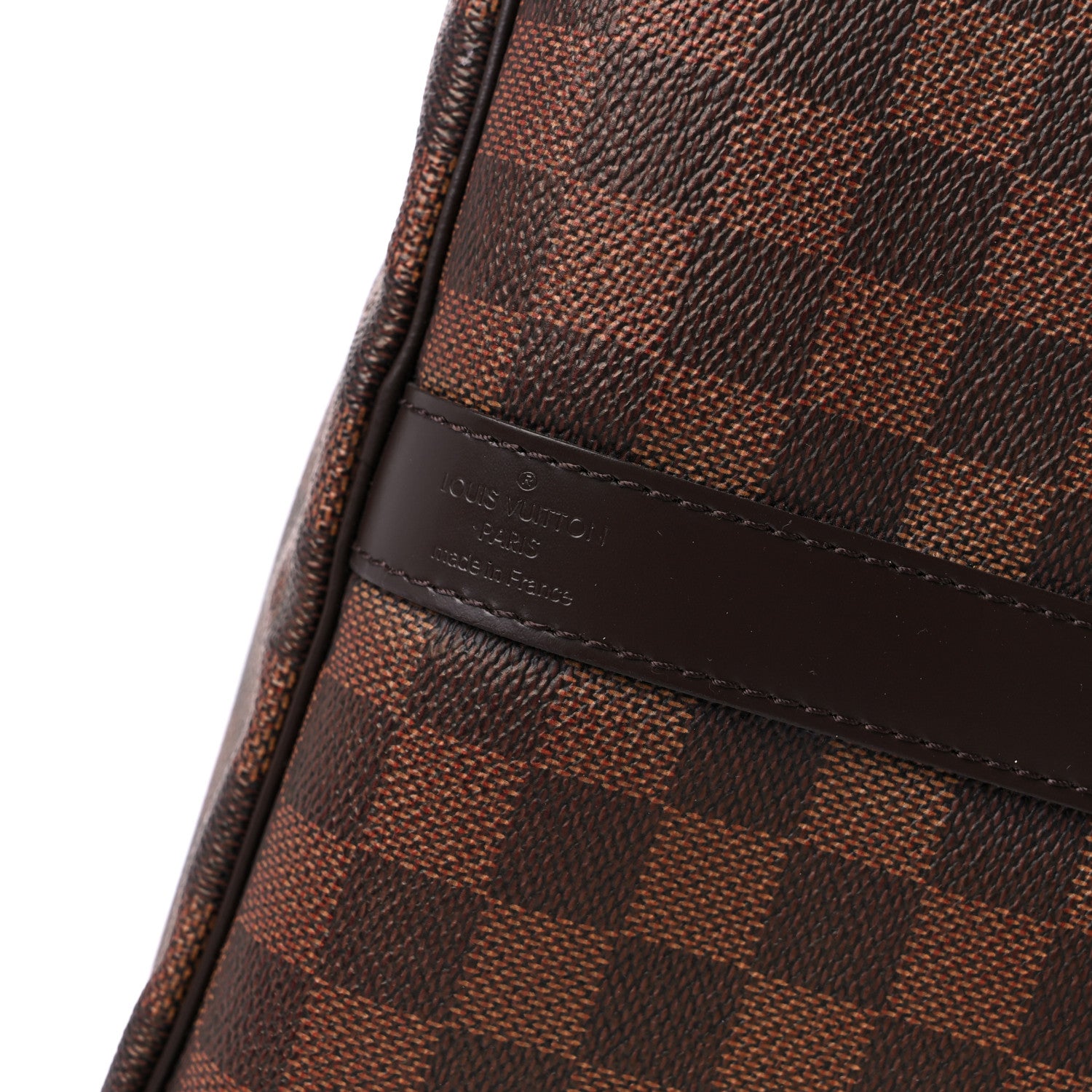 Louis Vuitton Damier Ebene Keepall Bandouliere 55 5 of 11