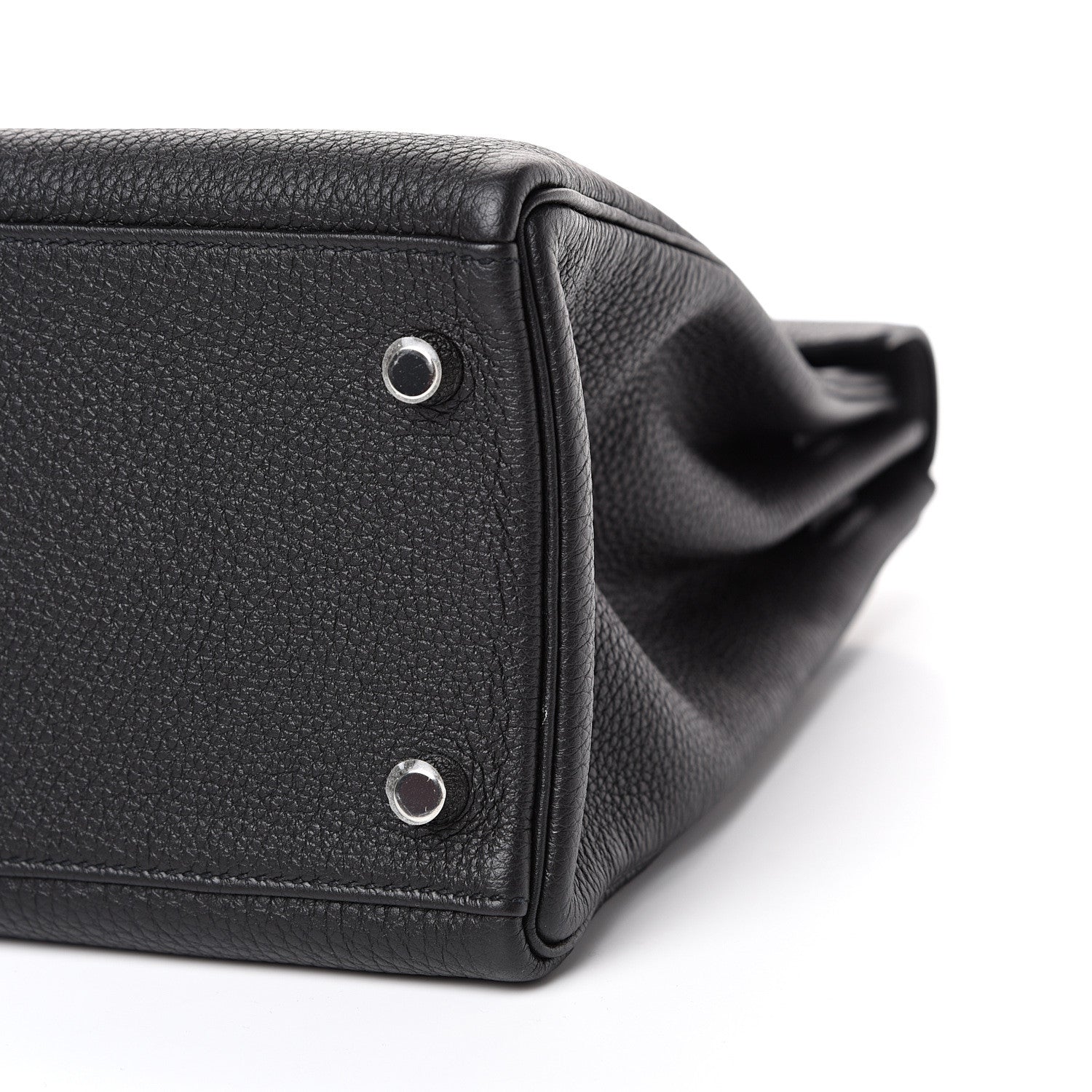 Hermes Togo Kelly Retourne 32 Black 9 of 9