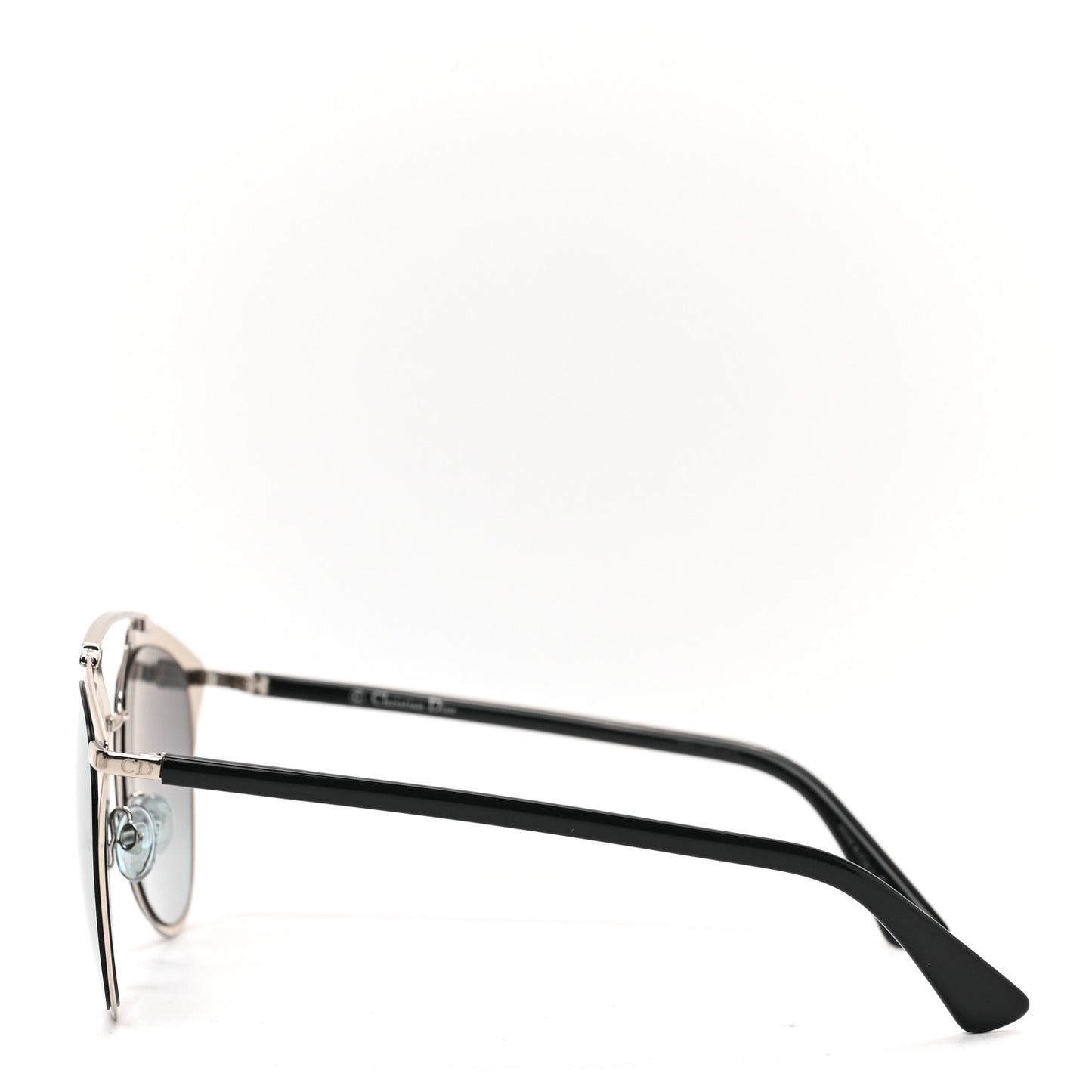 Metal DiorReflected Sunglasses Sliver
