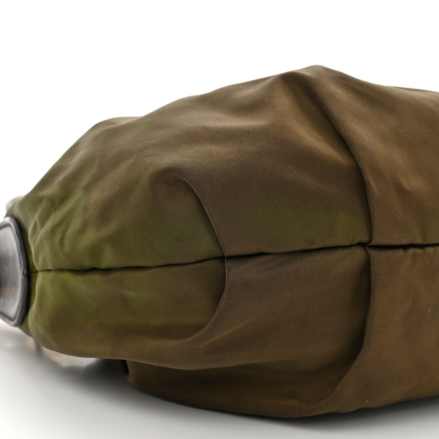 Prada Tessuto Nylon Vitello Daino Hobo Bruciato 10 of 15