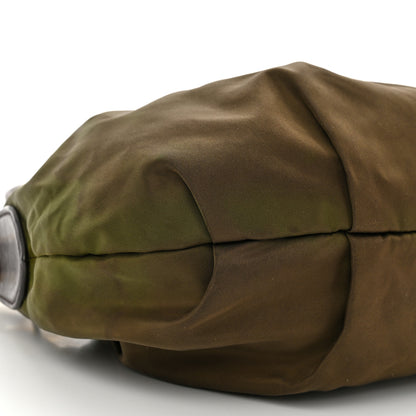 Prada Tessuto Nylon Vitello Daino Hobo Bruciato 10 of 15