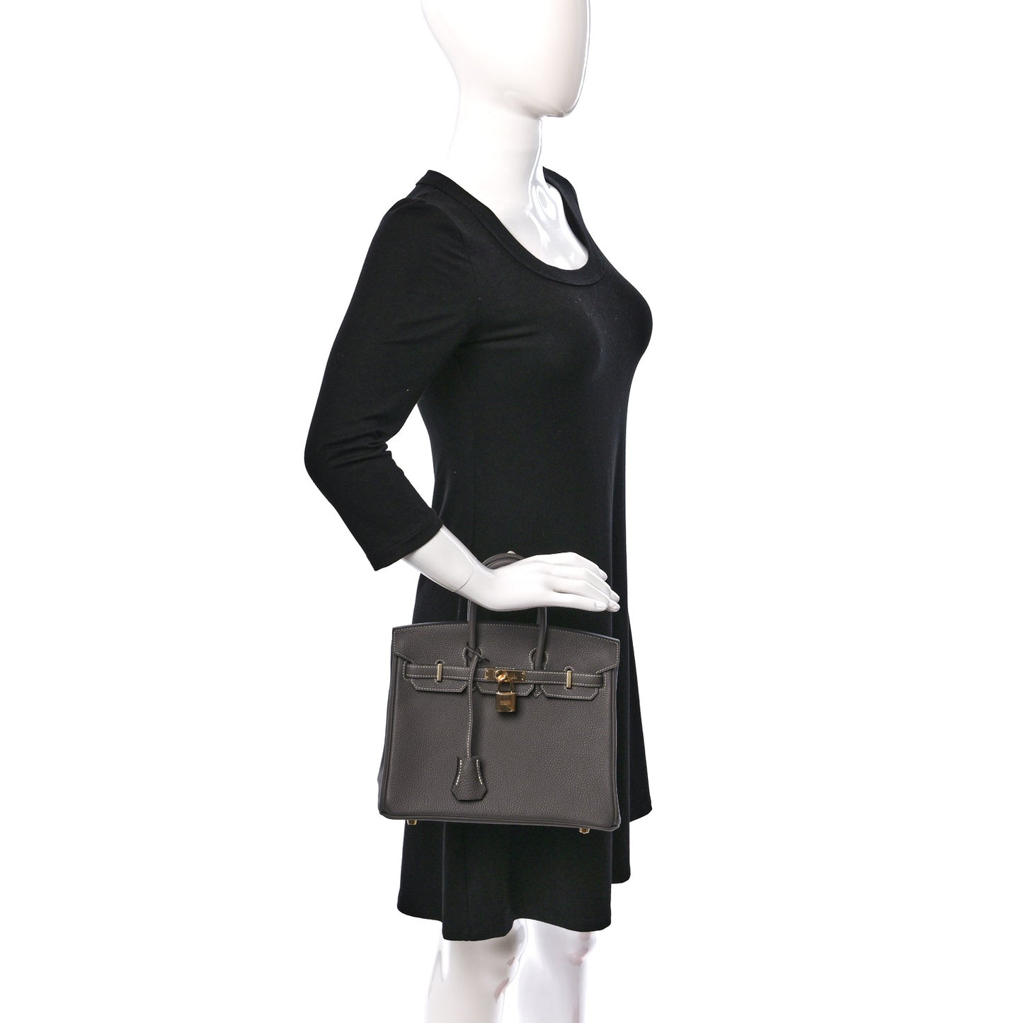 Togo Horseshoe Birkin 25 Etain Malachite