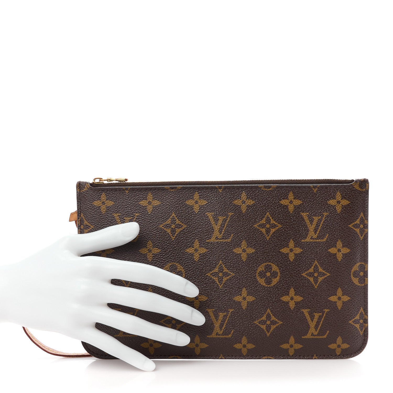 Louis Vuitton Monogram Neverfull MM GM Pochette 2 of 11