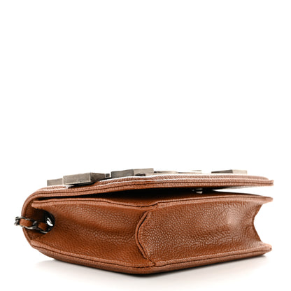 Chanel Caviar Mini Dallas Boy Brick Flap Brown 4 of 10