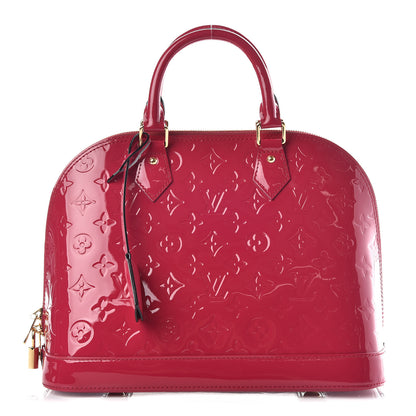 Louis Vuitton Vernis Alma PM Rose Indien 1 of 9