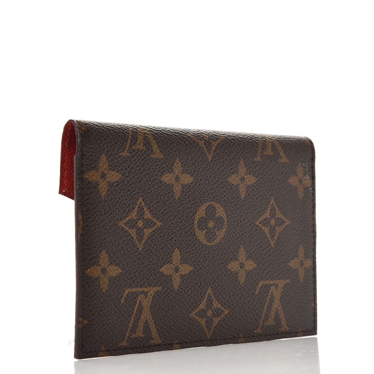 Monogram Daily Organizer Envelope Insert Red