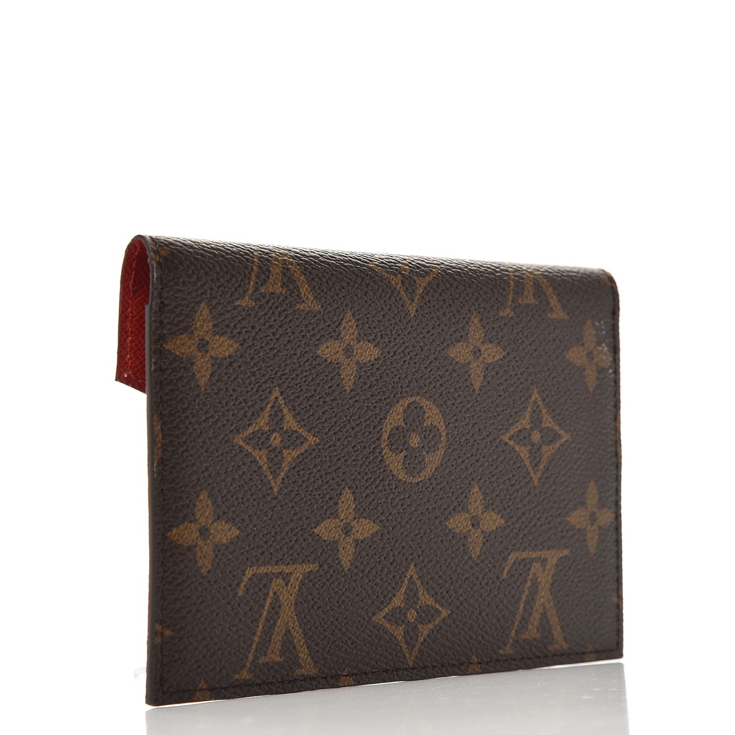Louis Vuitton Monogram Daily Organizer Envelope Insert Red 3 of 6