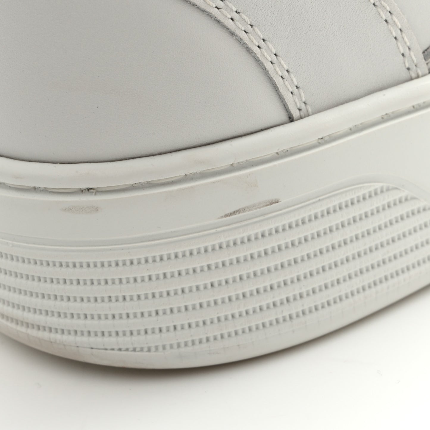 Calfskin CC Womens Sneakers 39.5 White