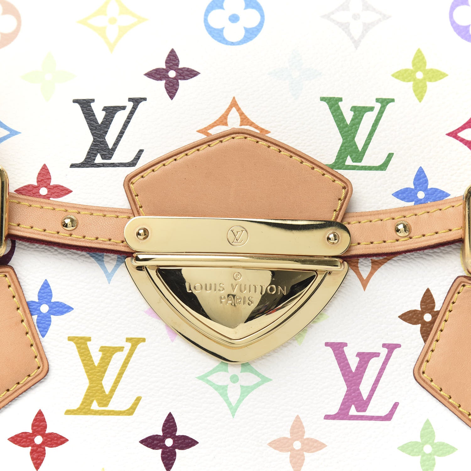 Louis Vuitton Monogram Multicolor Beverly GM White 10 of 10