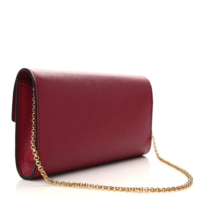 Salvatore Ferragamo Printed Calfskin Gancini Icona Mini Bag Melagrana 2 of 9