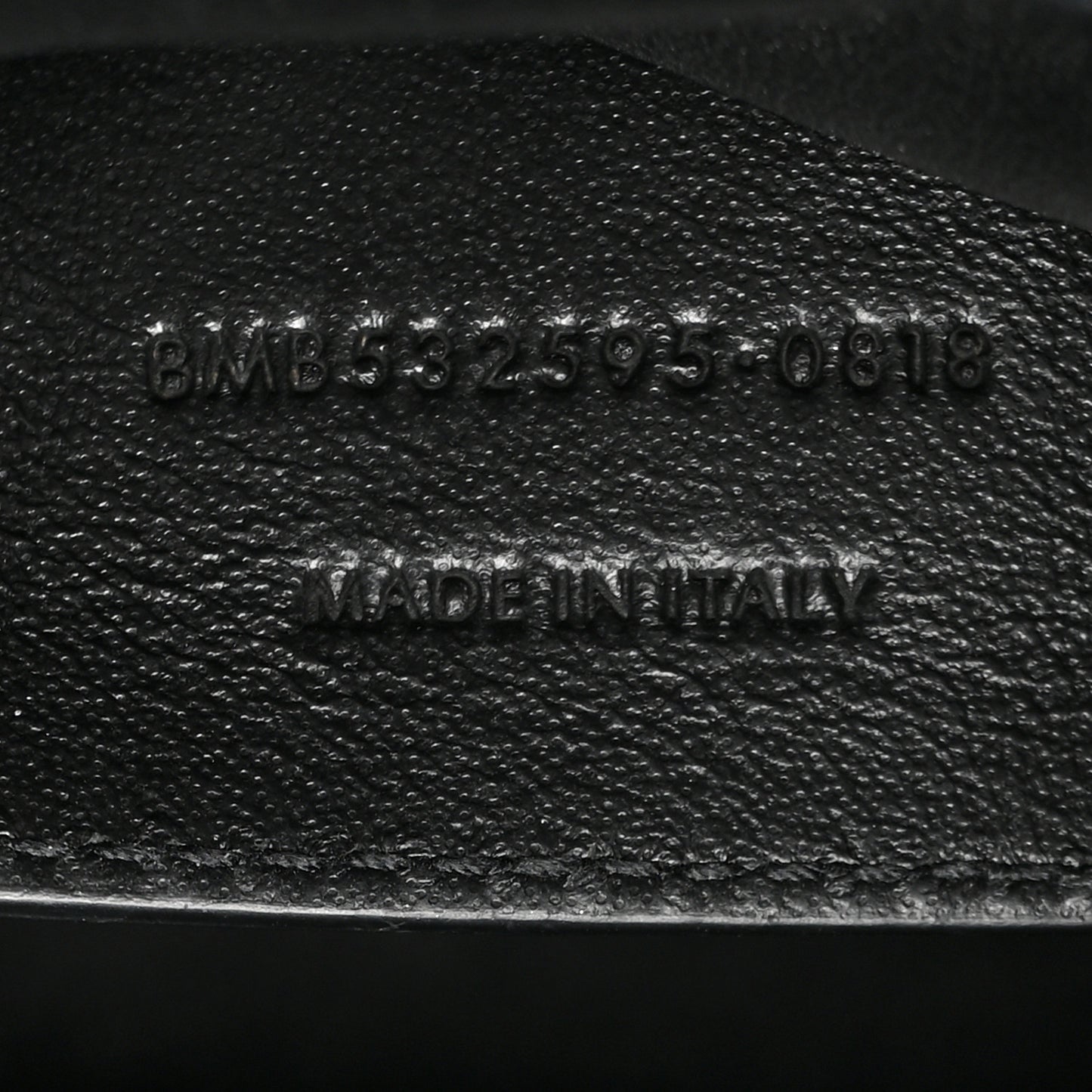 Patent Matelasse Monogram Large Vicky Chain Bag Black