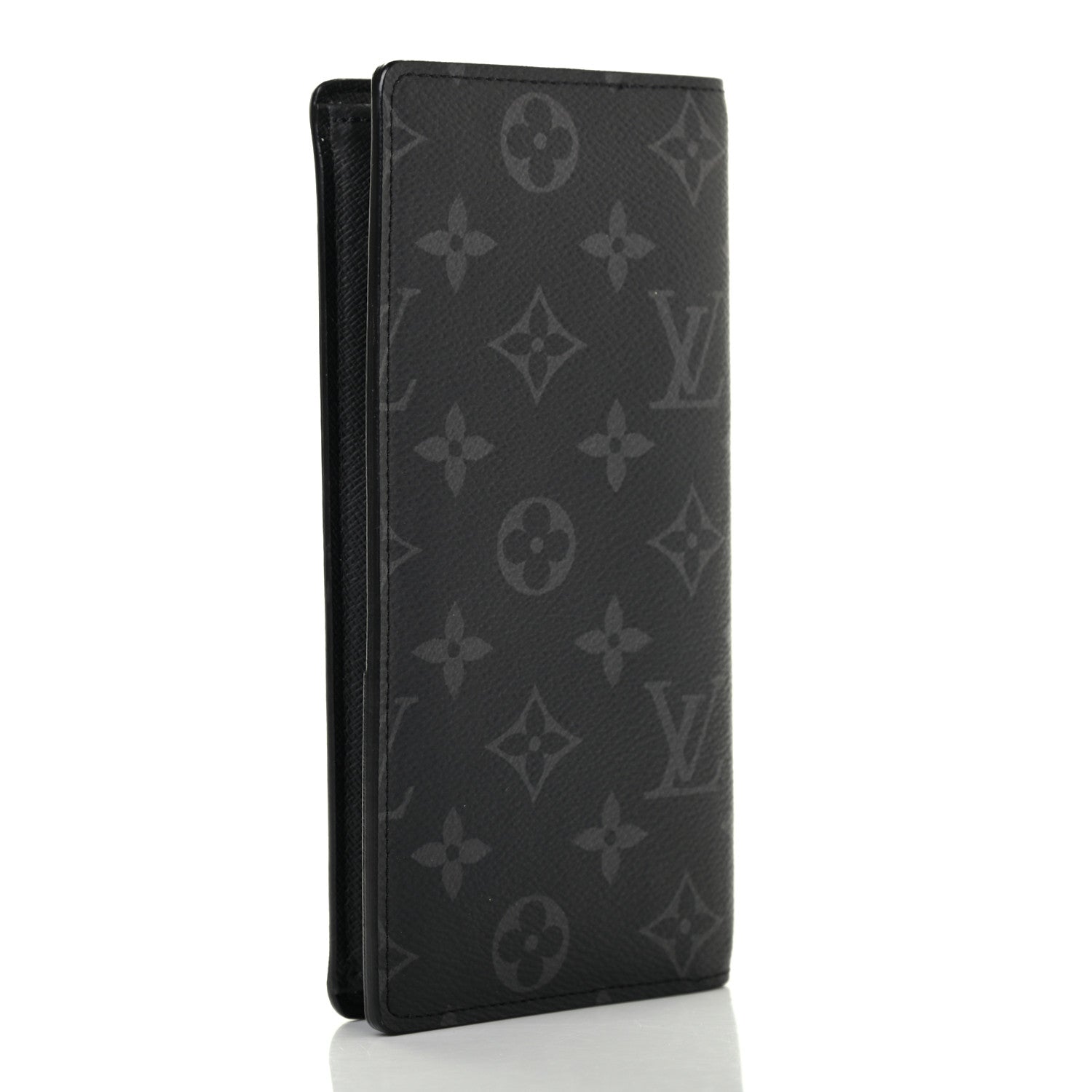 Louis Vuitton Monogram Eclipse Brazza Wallet 3 of 7