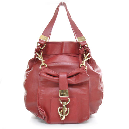 Jimmy Choo Leather Lois Bag Red 1 of 9