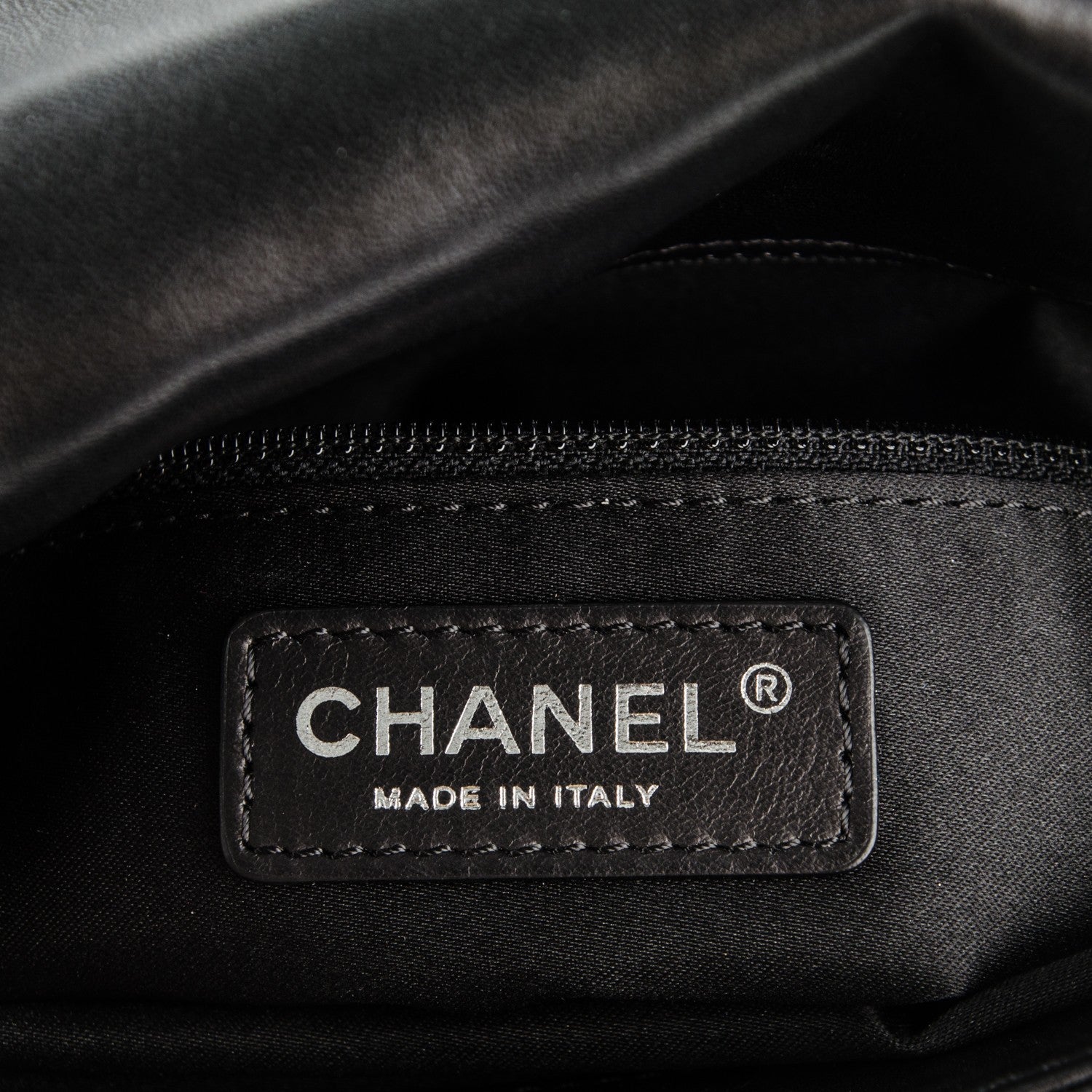 Chanel Lambskin Quilted Large 3 Flap Black 6 of 7