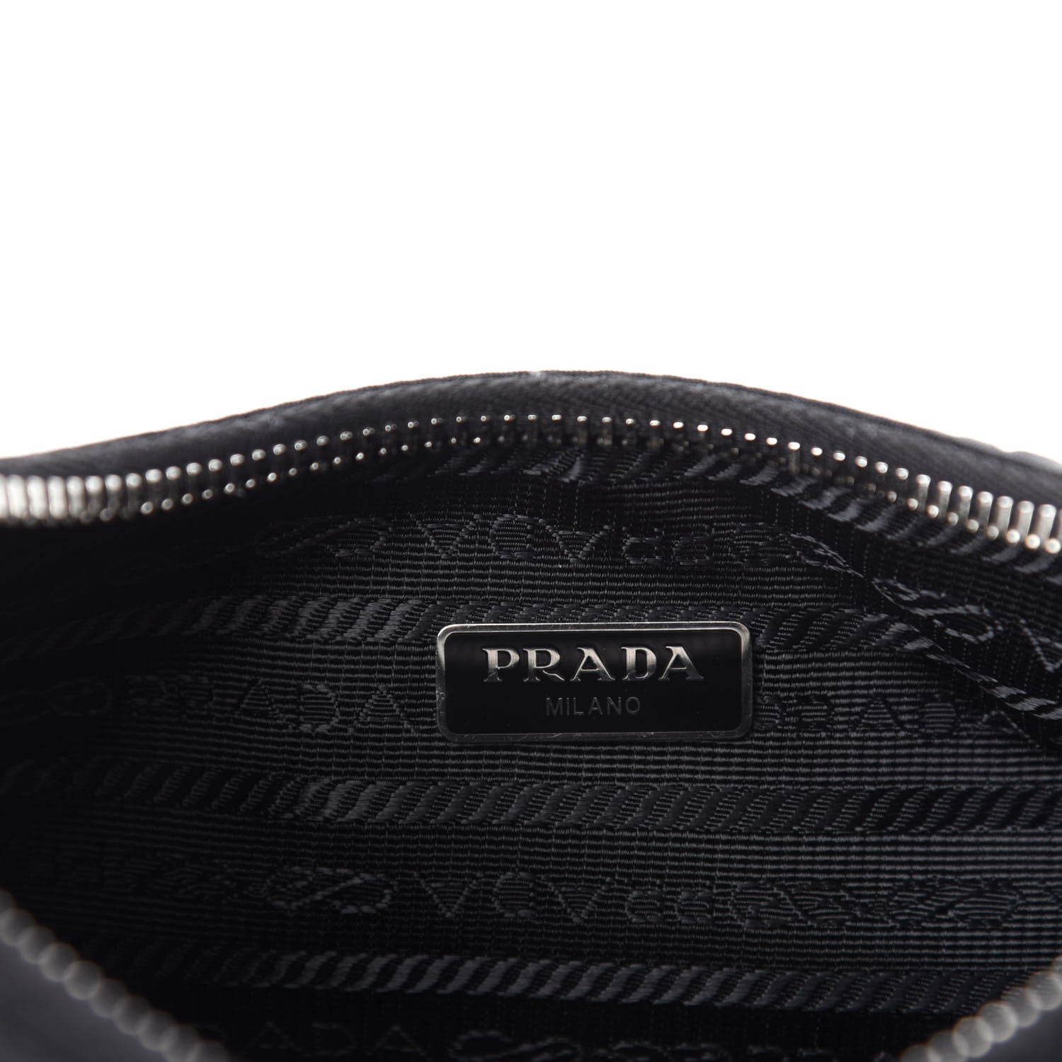 Prada Nylon Re-Edition 2005 Shoulder Bag Black 8 of 11