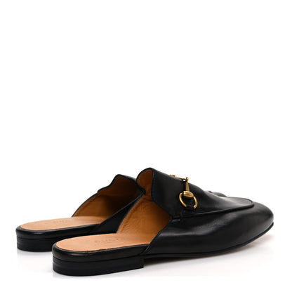 Gucci Calfskin Womens Princetown Slippers 38 Black 5 of 10