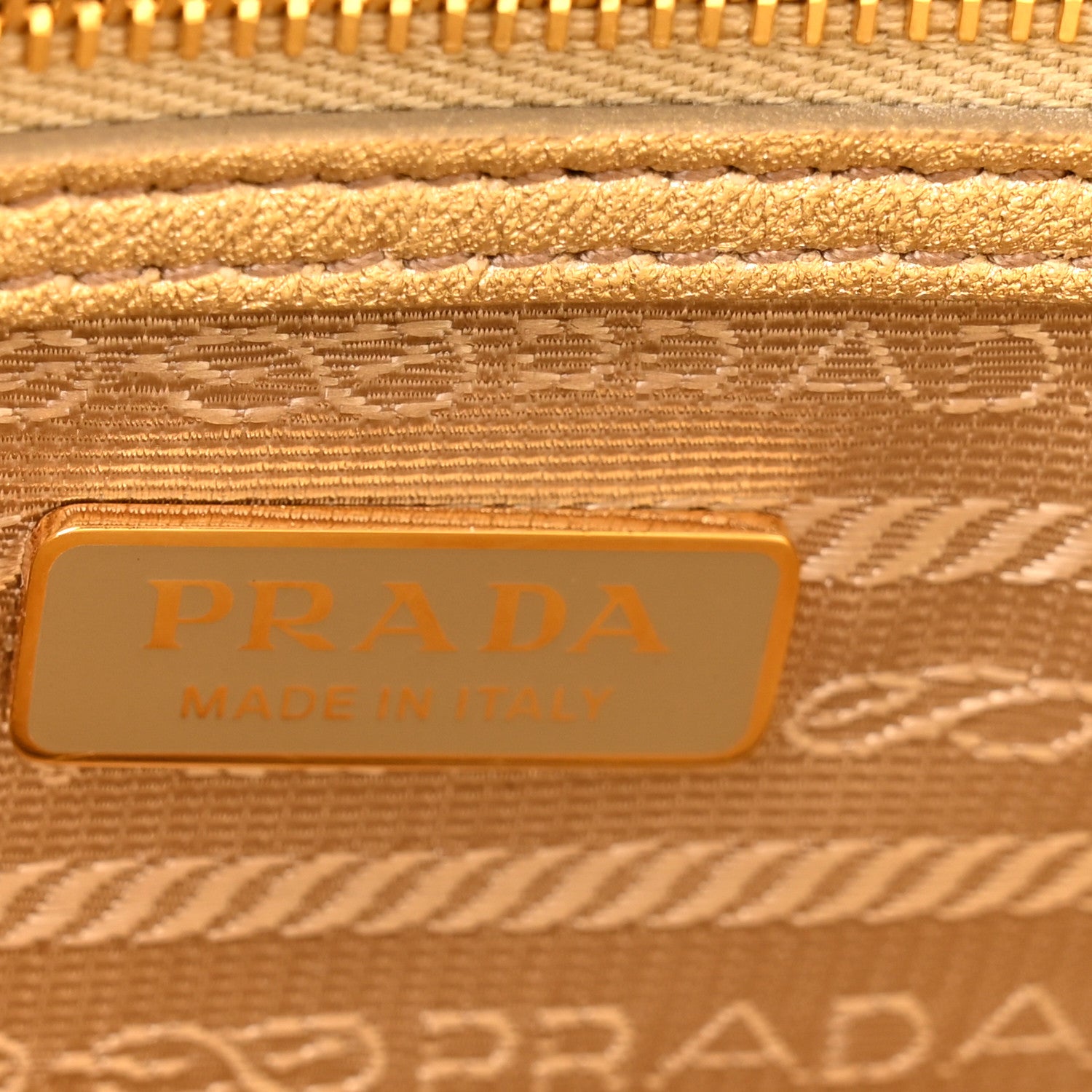 Prada Satin Crystal Mini Galleria Double Zip Tote Platino 6 of 10