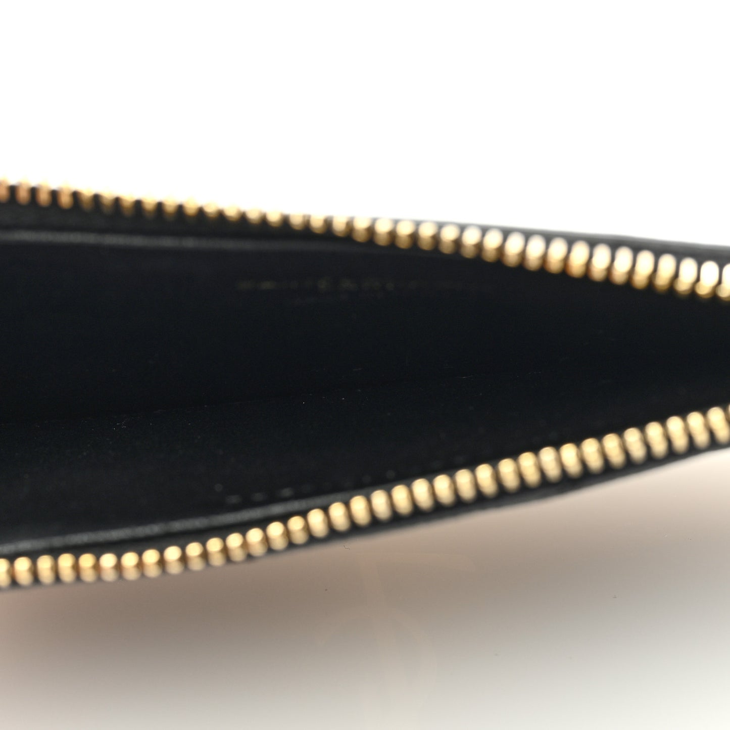 Monogram Grain de Poudre 5 Fragments Zip Pouch Card Holder Black