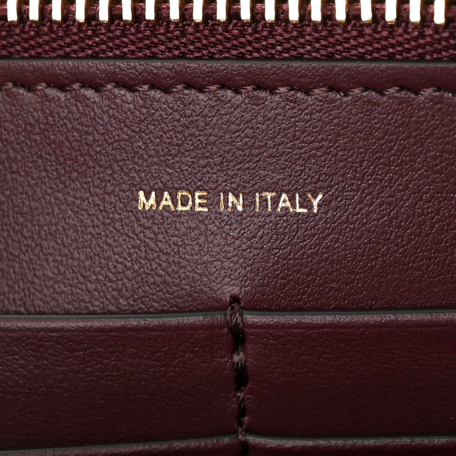Burberry Calfskin Logo Hazelmere Wallet With Detachable Strap Deep Maroon 7 of 10