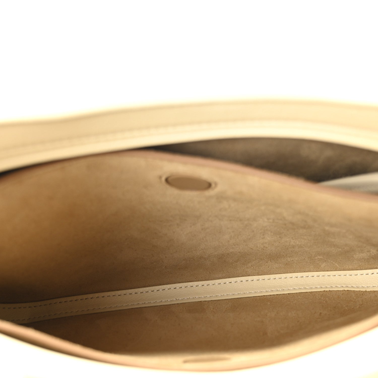 Phoebe Philo Soft Calfskin Gig Bag  Stucco 5 of 9