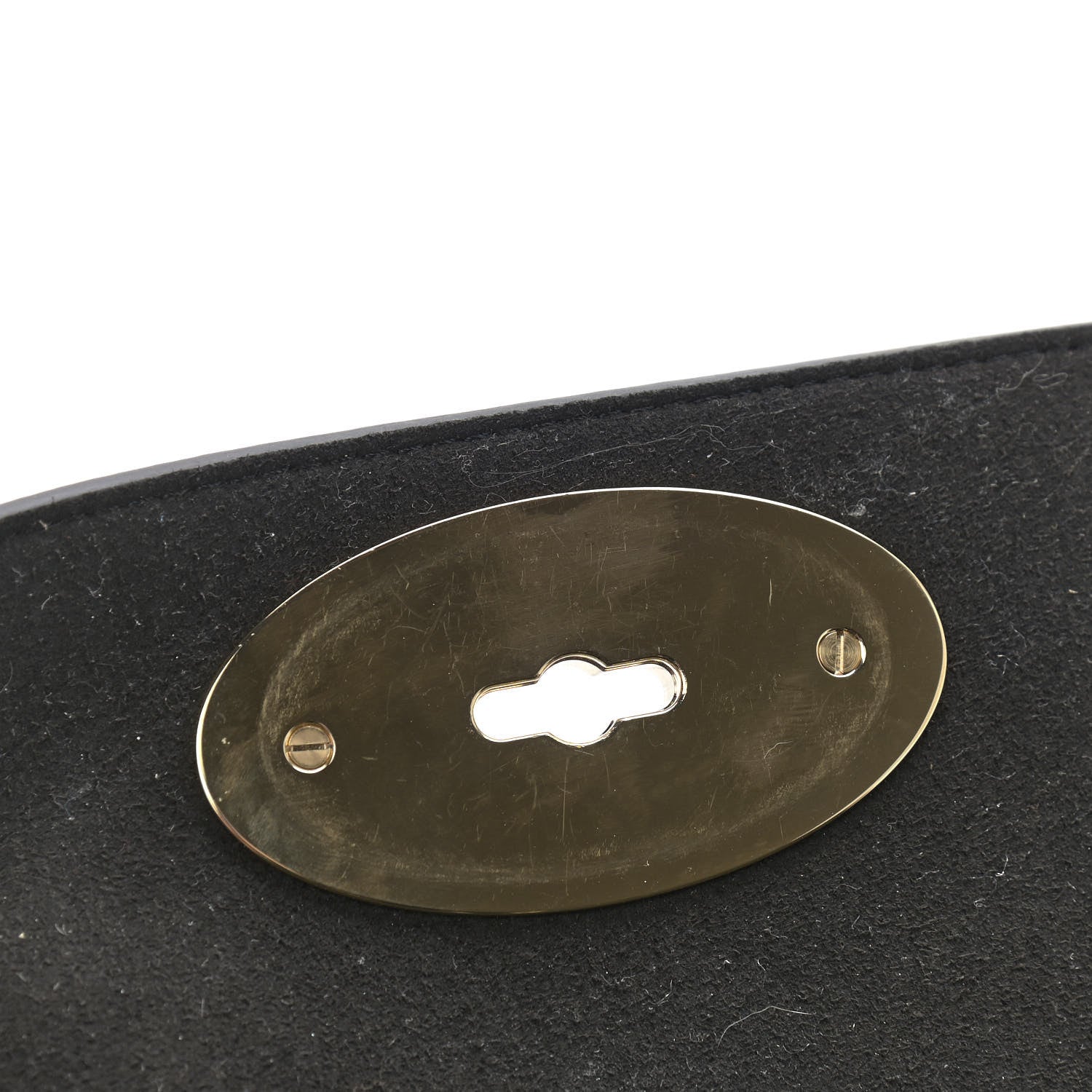 Mulberry Glossy Goatskin Small Lily Flap Black 10 of 17